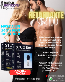 STUD 100 PURO PODER-CONTROLAR LA EYACULACIÓN-SEXSHOP PTE PIEDRA 931568025